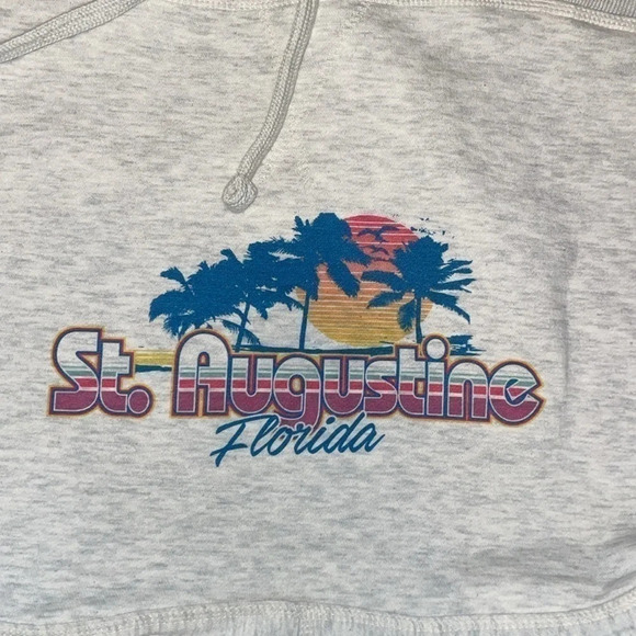 MV SPORT women’s tote shoulder bag graphic St Augustine Florida sweatshirt - Picture 2 of 10